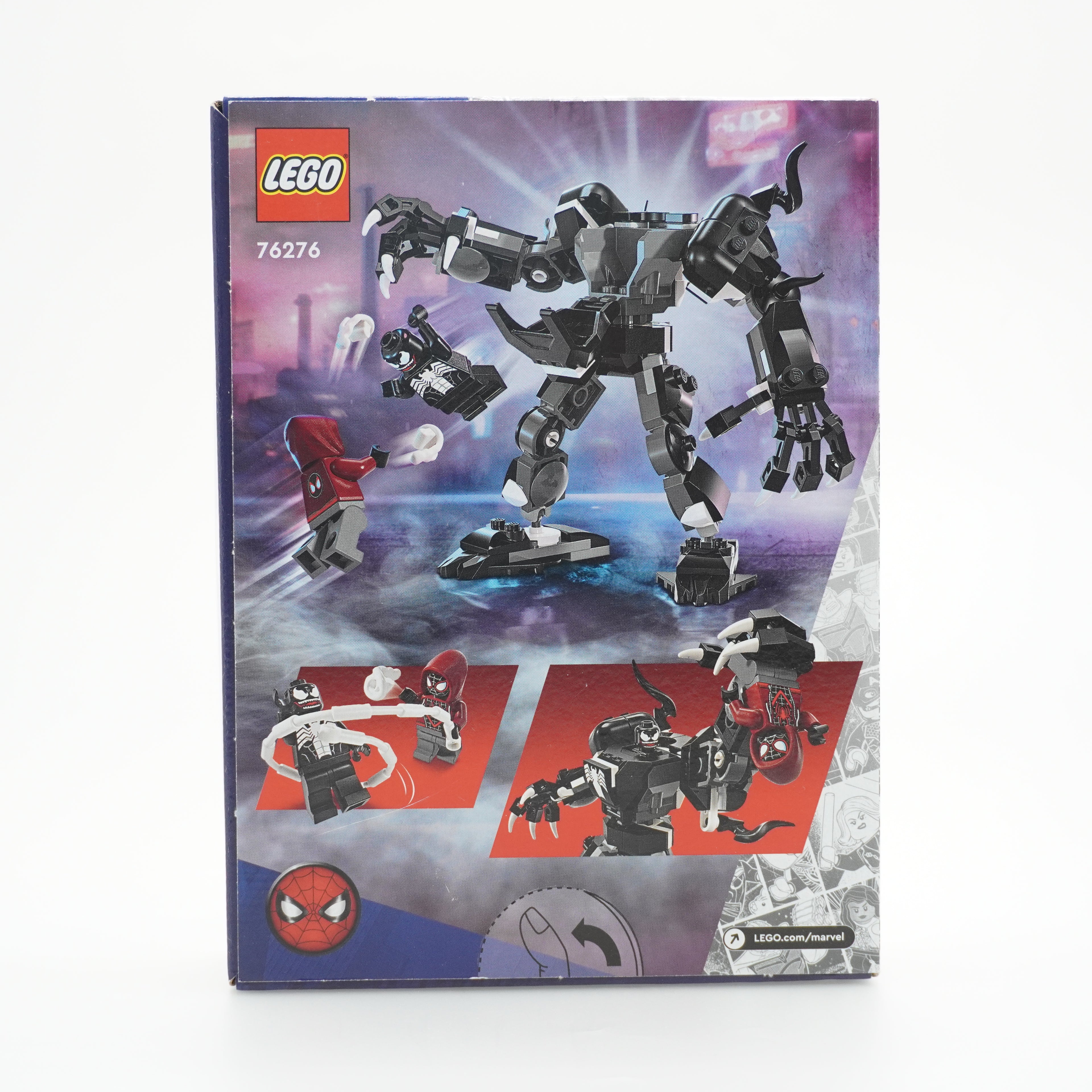 LEGO® Spider-Man Venom Mech Armor vs. Miles Morales 76276
