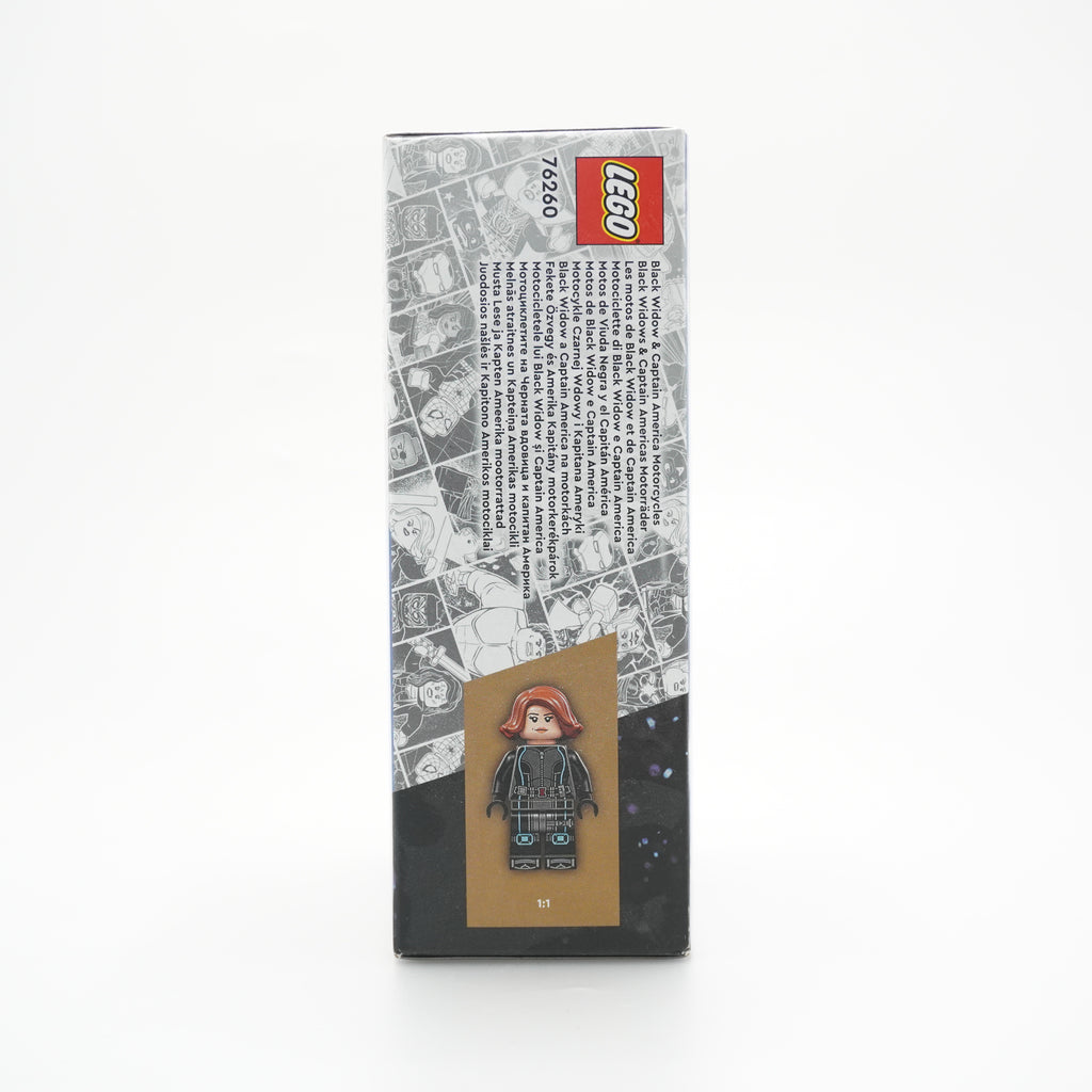 LEGO® Black Widow’ ja Kapten Ameerika mootorrattad 76260