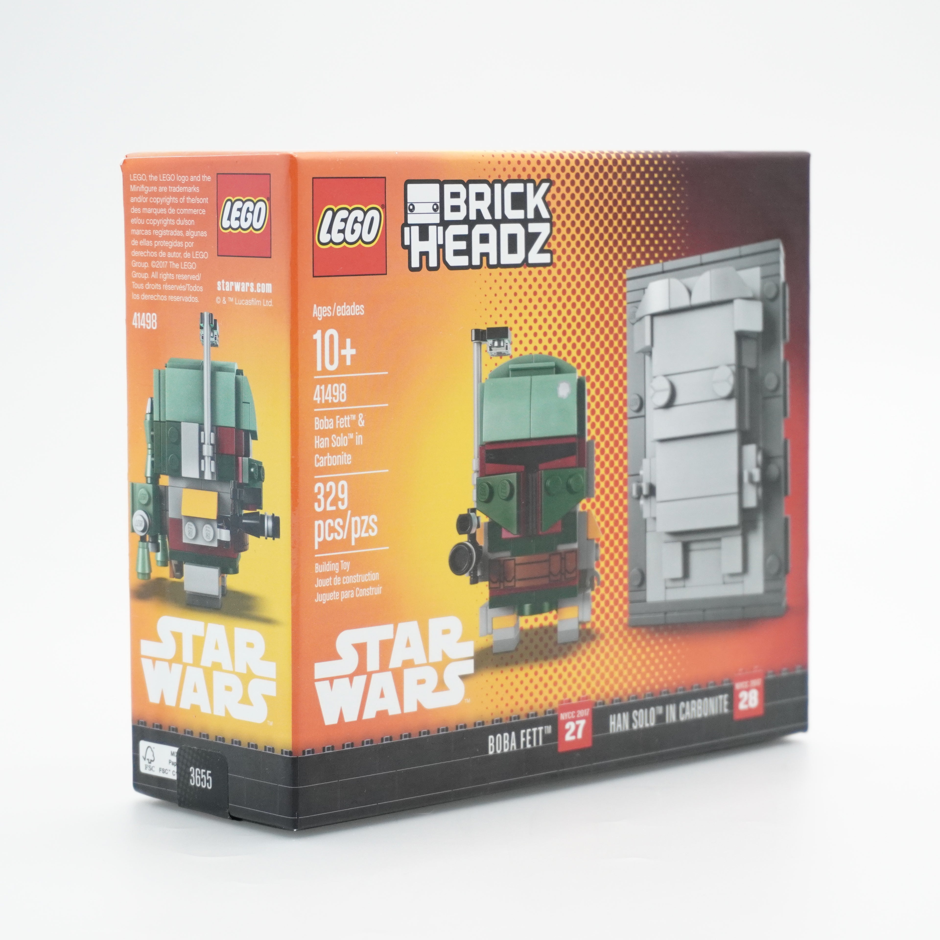 LEGO® Boba Fett ja Han Solo karboniidis 41498 (ilma autogrammita)