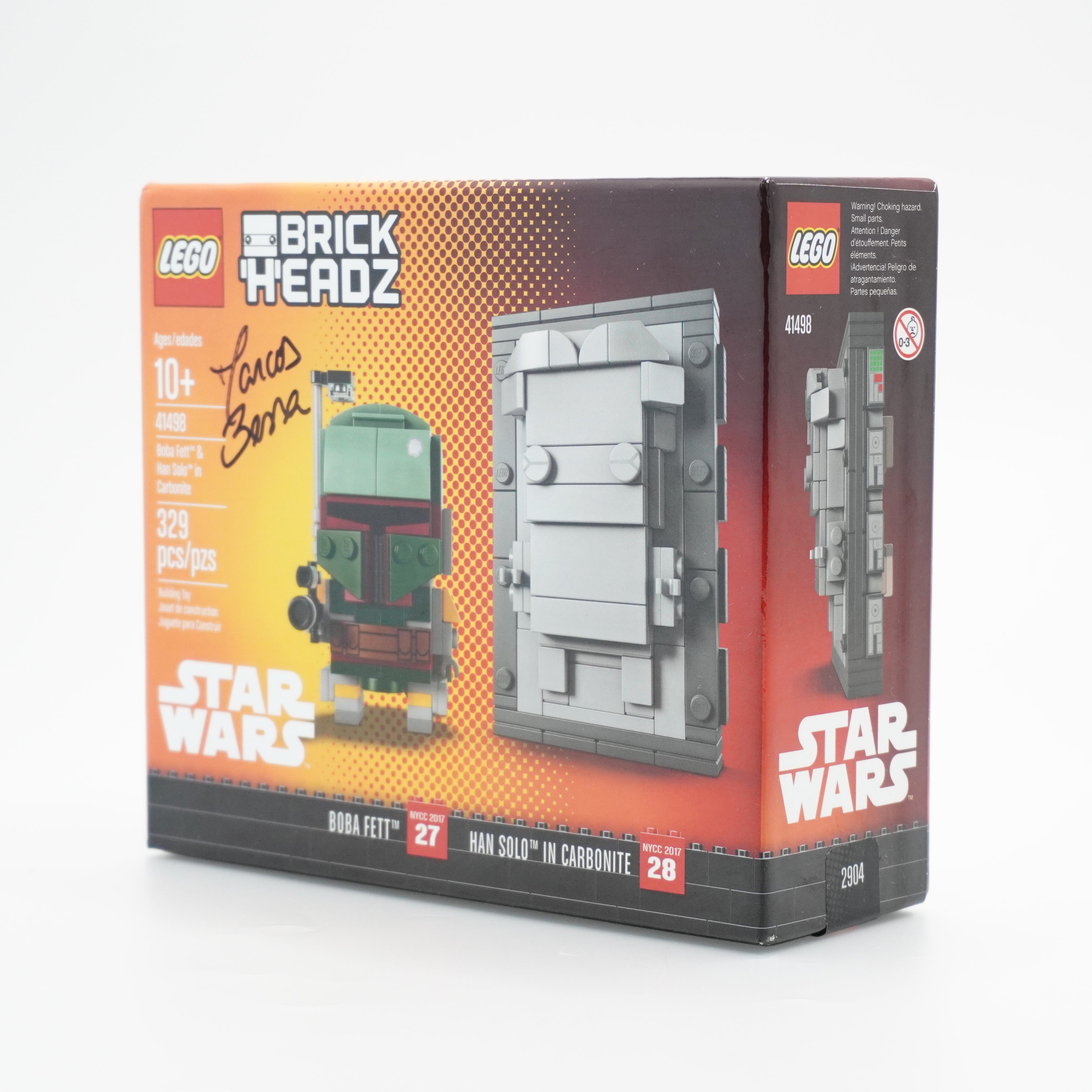 LEGO® Boba Fett ja Han Solo karboniidis 41498 (autogrammiga)