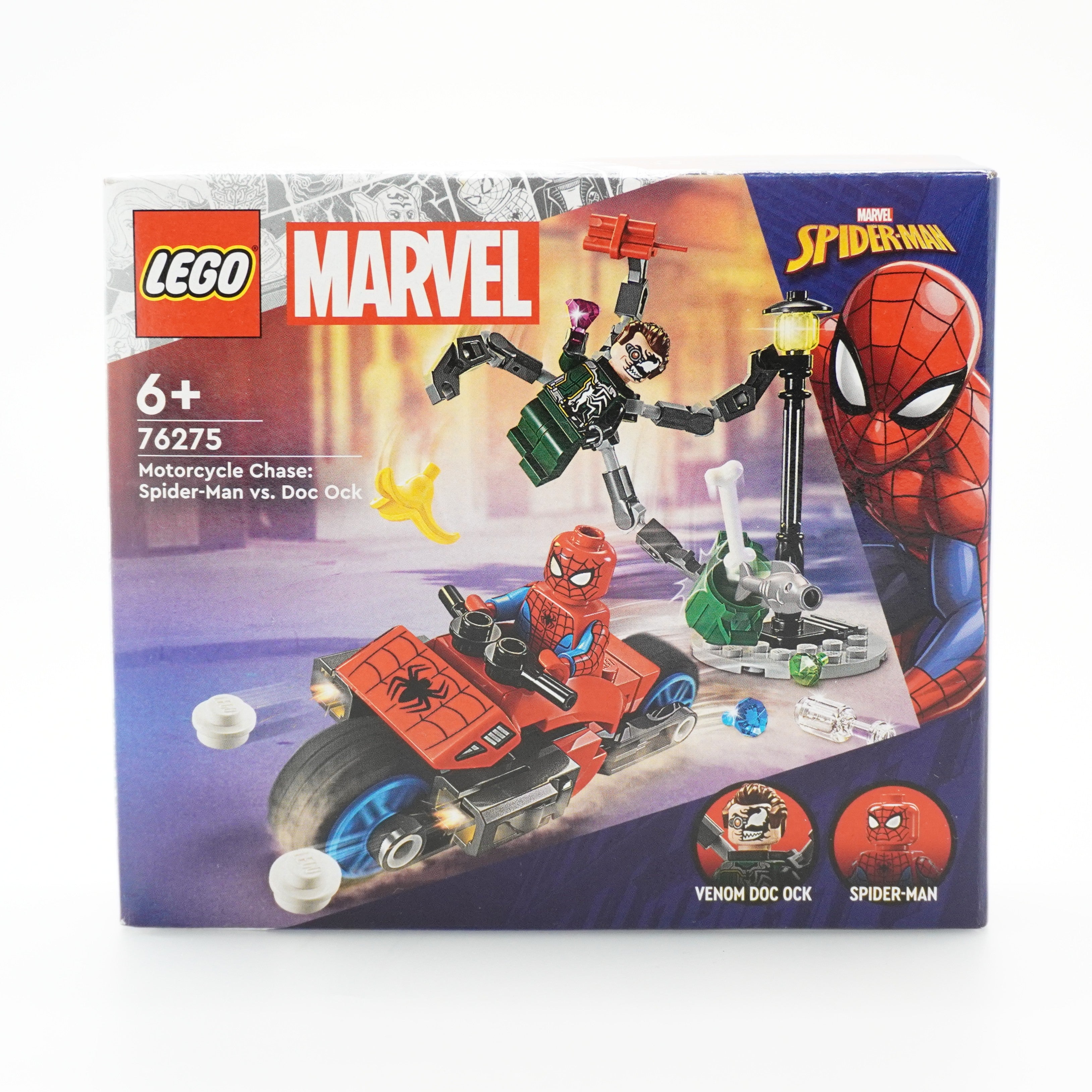 LEGO® Motorcycle Chase: Spider-Man vs. Doc Ock 76275