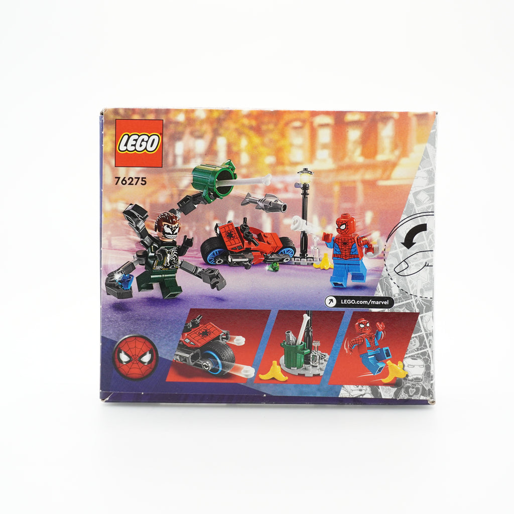 LEGO® Mootorrattatagaajamine: Spider-Man vs. Doc Ock 76275