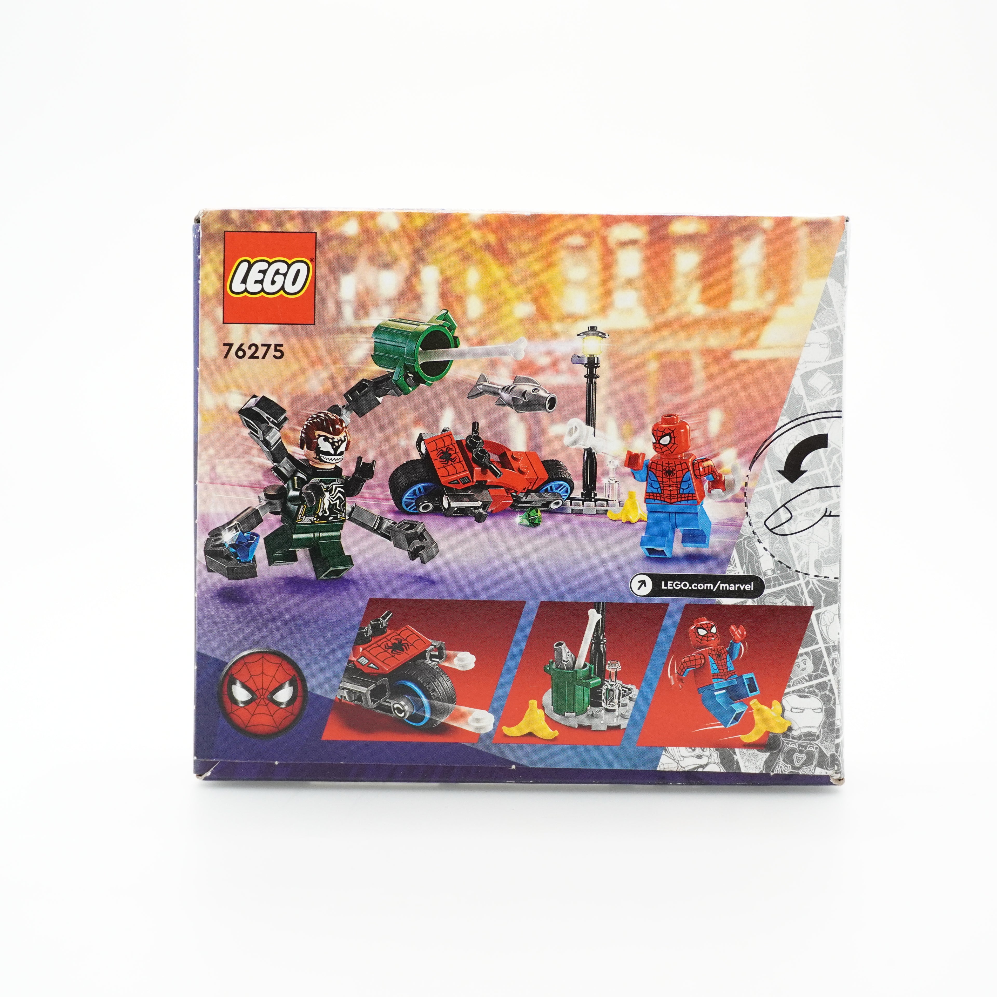 LEGO® Motorcycle Chase: Spider-Man vs. Doc Ock 76275