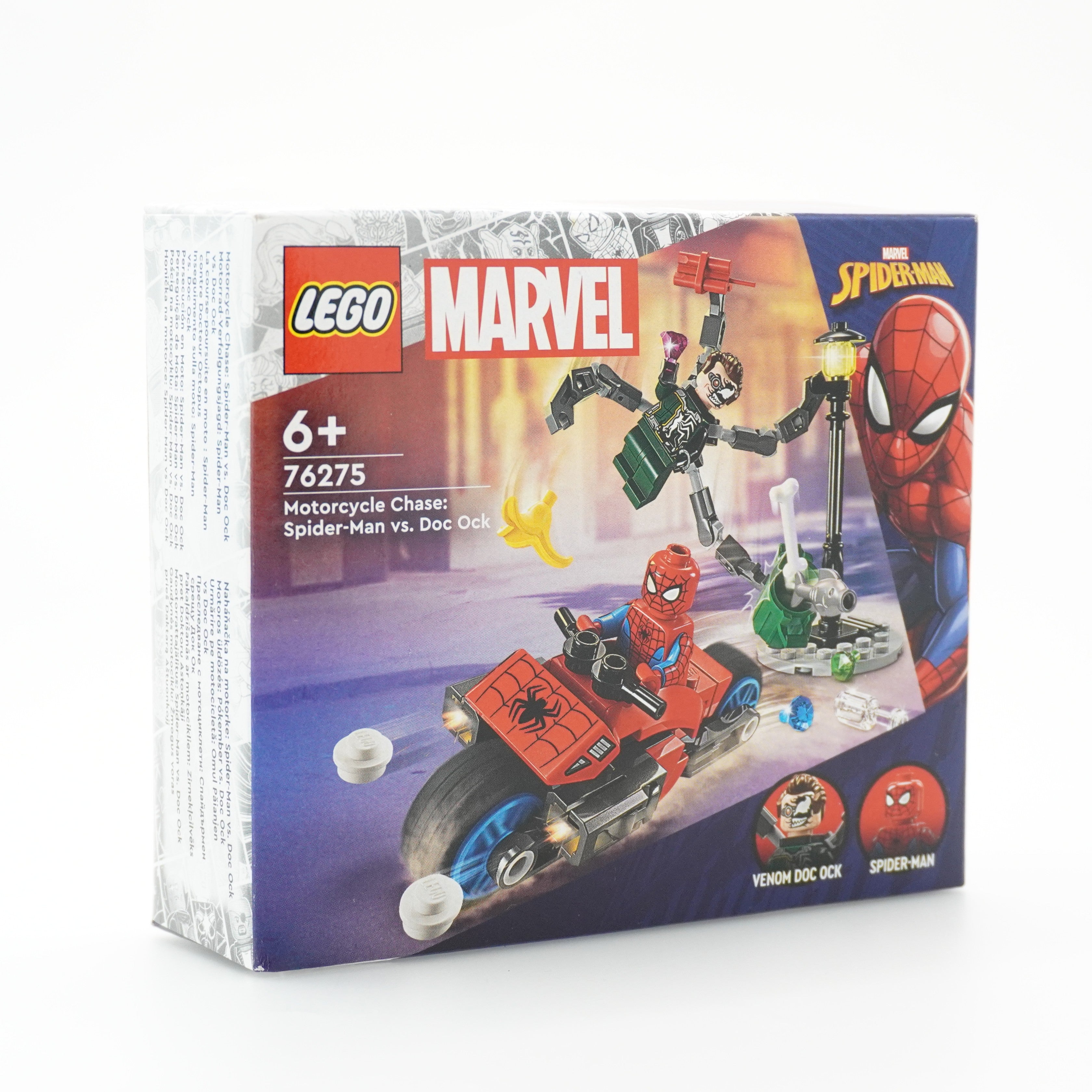 LEGO® Motorcycle Chase: Spider-Man vs. Doc Ock 76275