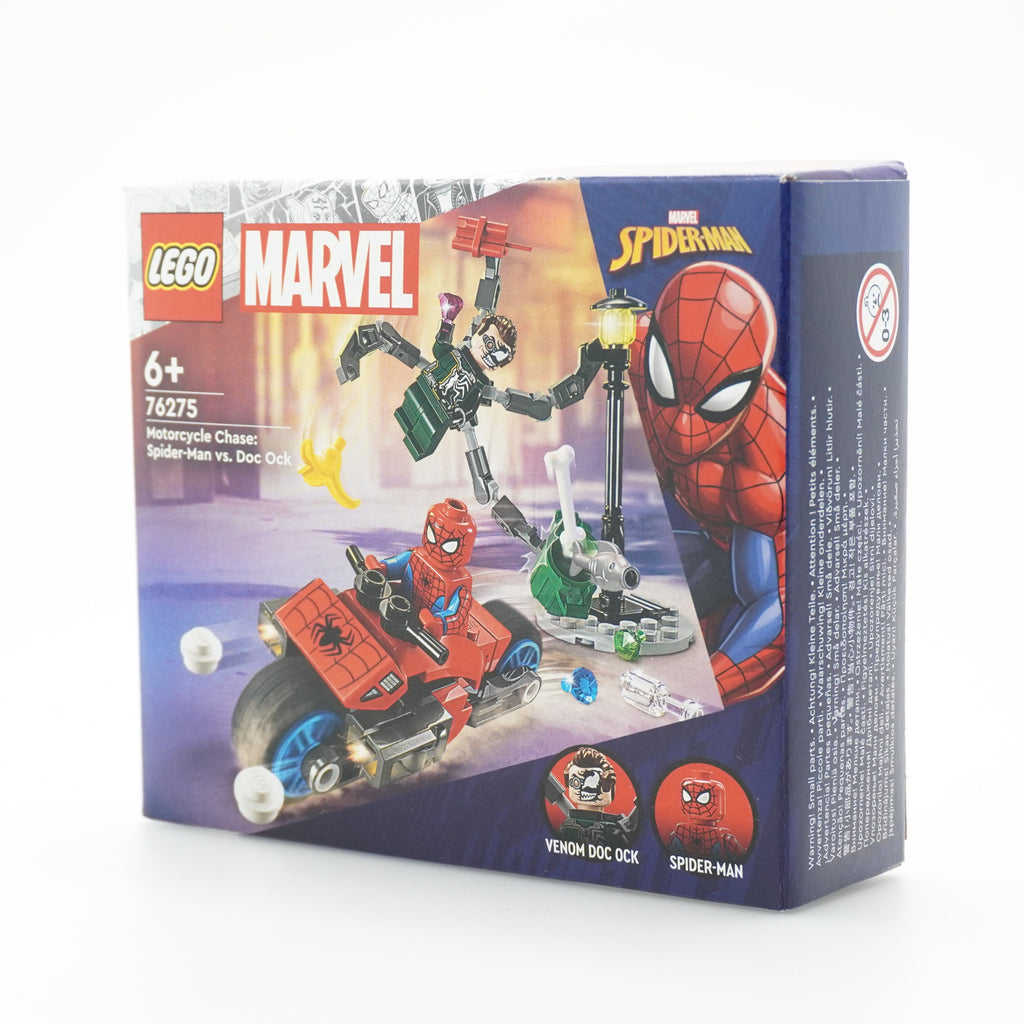 LEGO® Mootorrattatagaajamine: Spider-Man vs. Doc Ock 76275
