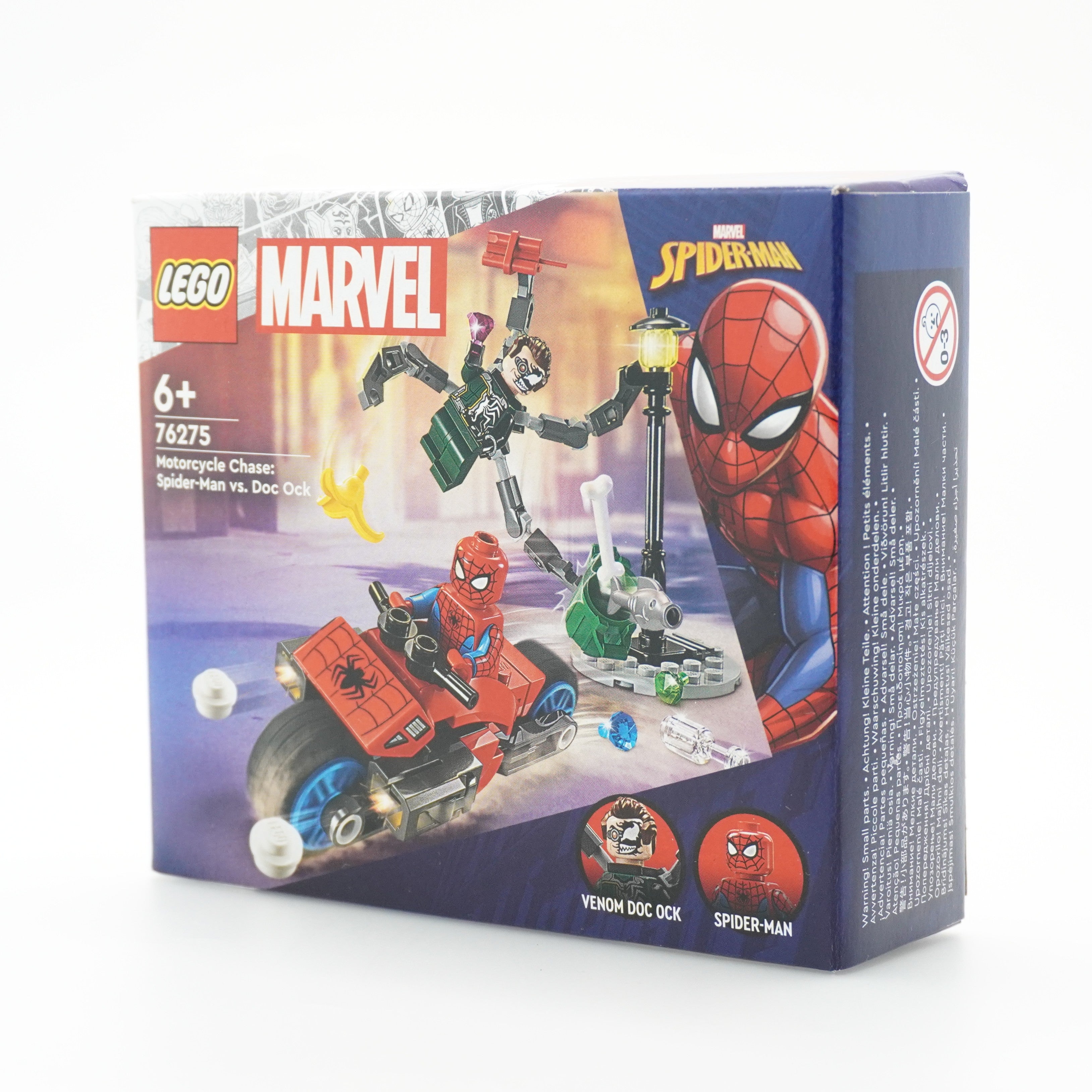 LEGO® Motorcycle Chase: Spider-Man vs. Doc Ock 76275