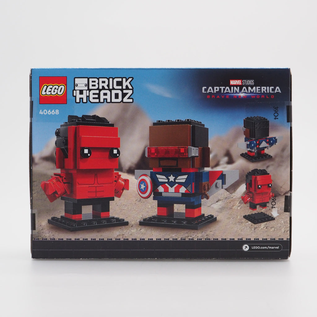 LEGO® Captain America & Red Hulk Figures 40668