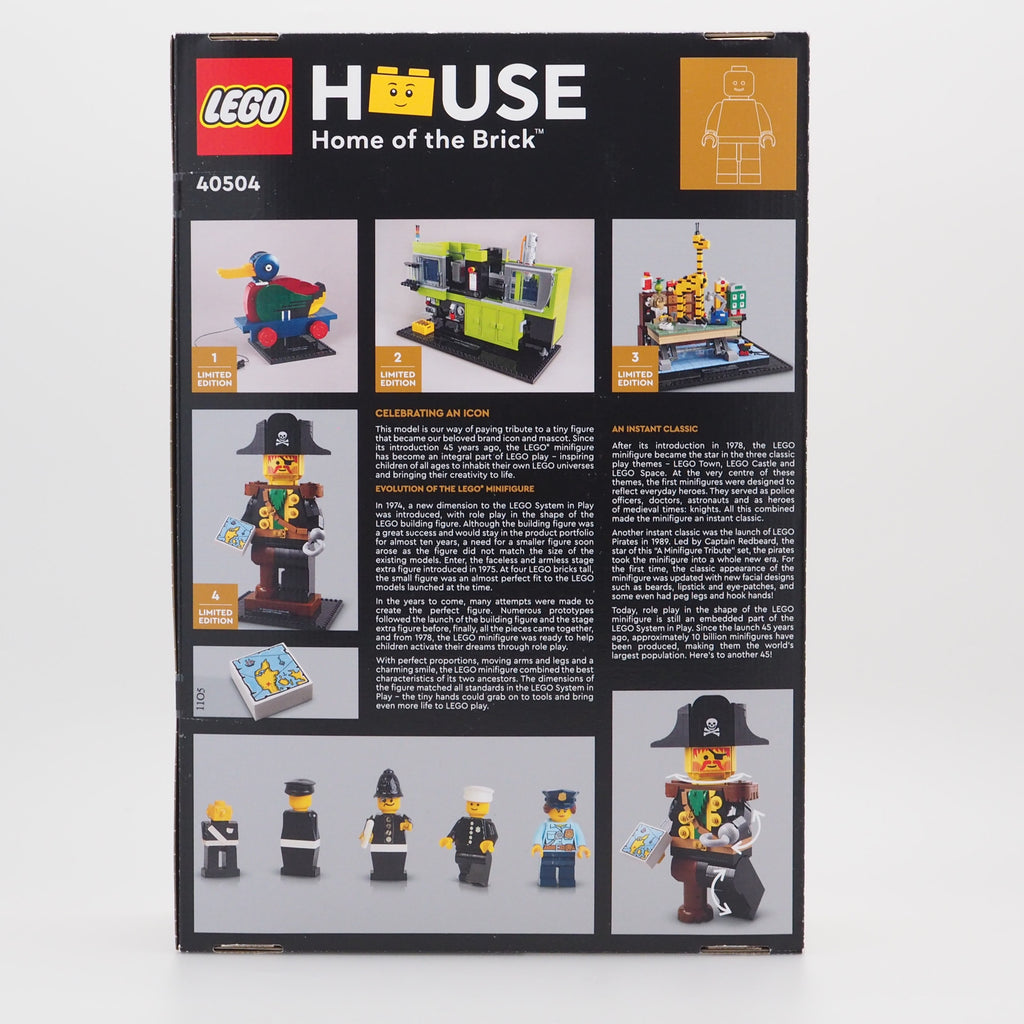 LEGO® A Minifigure Tribute 40504 (Designer Autographed)
